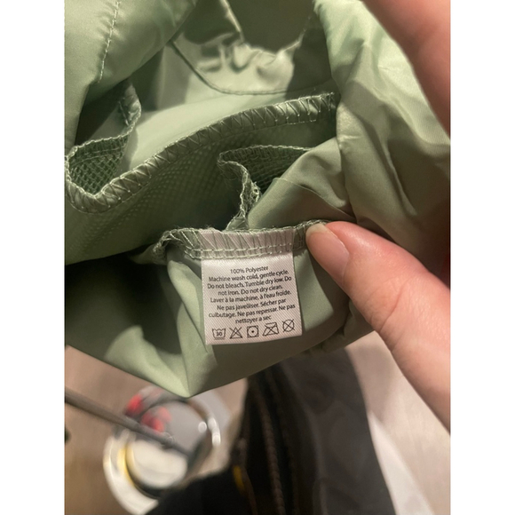 Women's Bala Light Green Windbreaker Jacket S - Picture 5 of 5